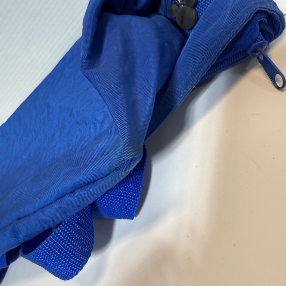 Vintage 2000s Disney Embroidered Cartoon Bag Blue Rare Donald, Mickey, Pooh - Picture 11 of 11